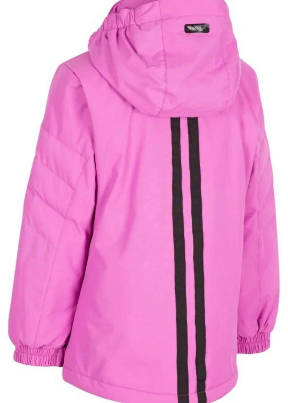 Trespass Girls Pink Annalisa Ski Jacket (2-12yrs)