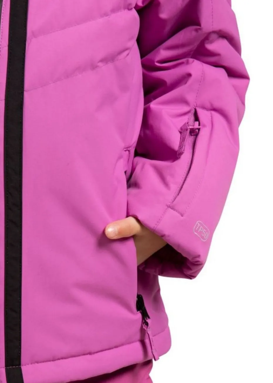 Trespass Girls Pink Annalisa Ski Jacket (2-12yrs)