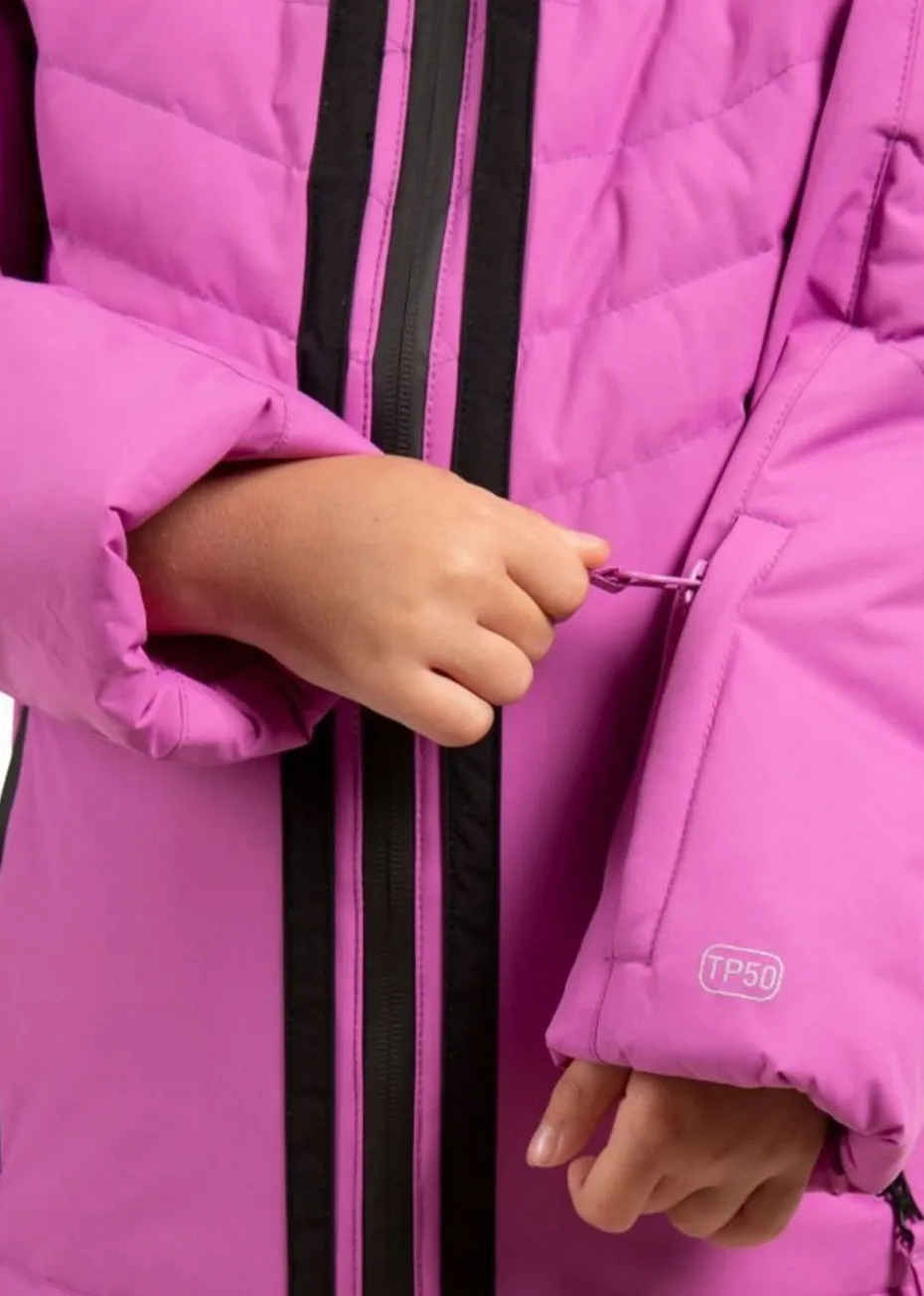 Trespass Girls Pink Annalisa Ski Jacket (2-12yrs)
