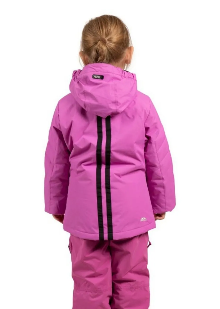 Trespass Girls Pink Annalisa Ski Jacket (2-12yrs)