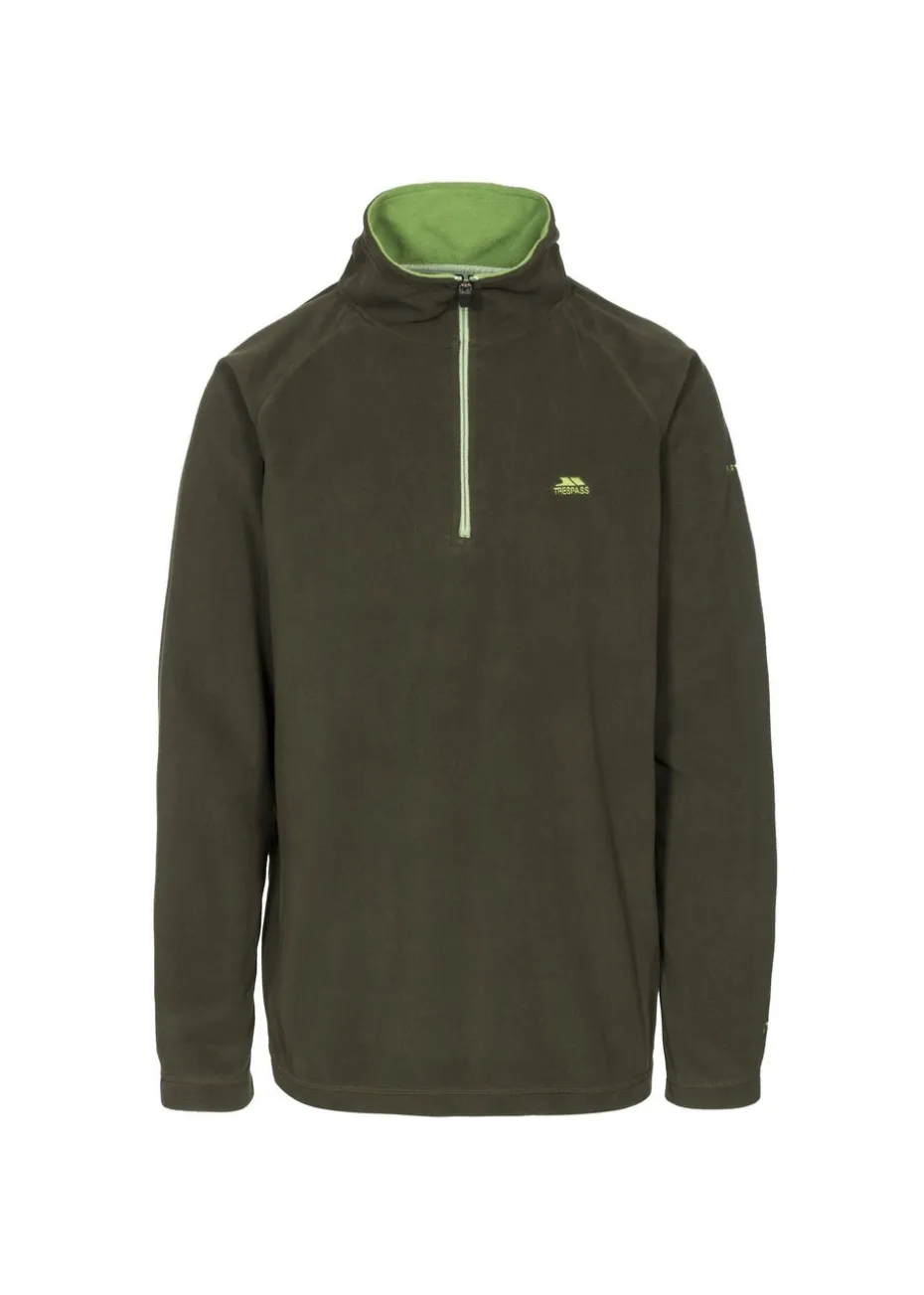 Trespass Olive Blackford Microfleece