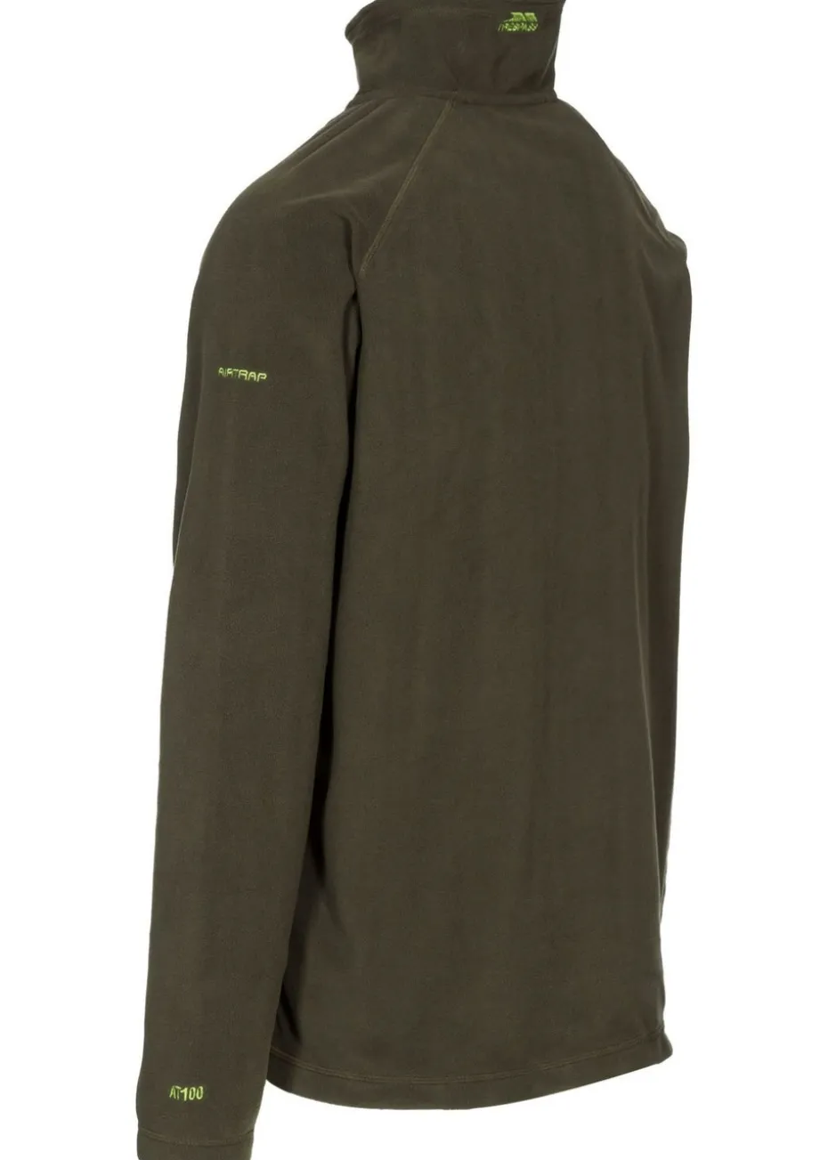 Trespass Olive Blackford Microfleece