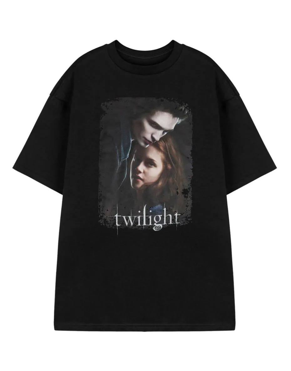 Twilight Black Movie Poster Short Sleeved T-Shirt