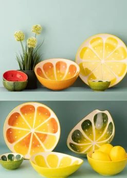 Typhoon World Foods Lime Oval Bowl (27.5cm)