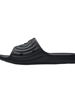Under Armour Black/White Locker IV Sliders