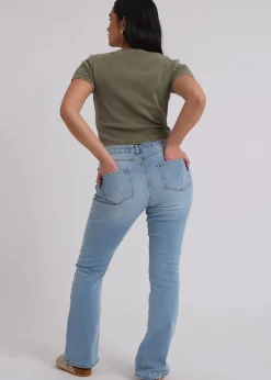 Urban Bliss Light Blue Bootcut Jean