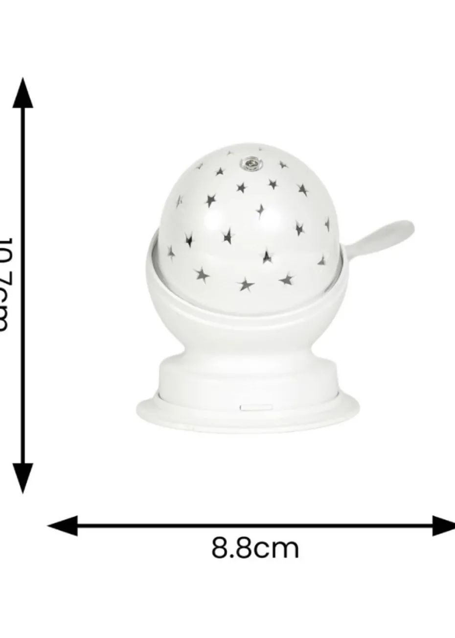ValueLights Aurora Starry Sky Projector LED Bedside Night Light (10.7cm x 8.8cm x 8.8cm)