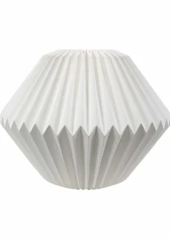 ValueLights Medium Astrid Matte White Paper Tapered Ceiling Pendant Shade
