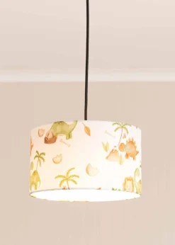 ValueLights Toro Shade Multicolour Drum Ceiling Pendant Lampshade (15cm x 25cm x 25cm)