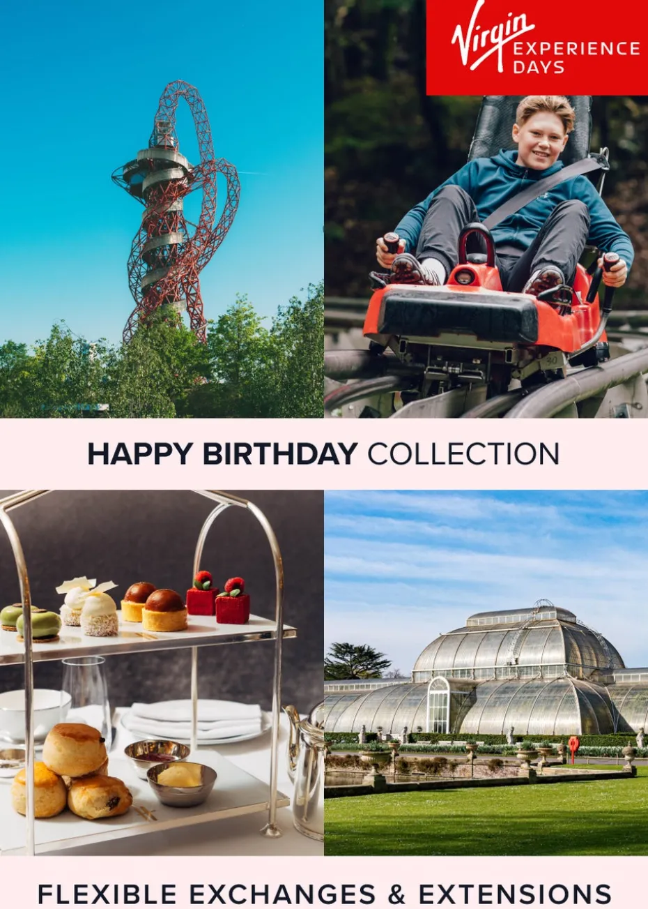 Virgin Experience Days Happy Birthday