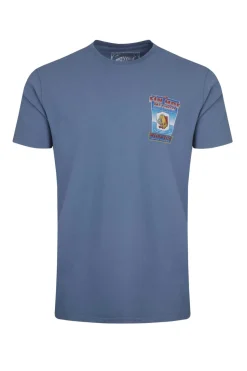 Weird Fish Blue Fin Hof Back Print Artist T-Shirt
