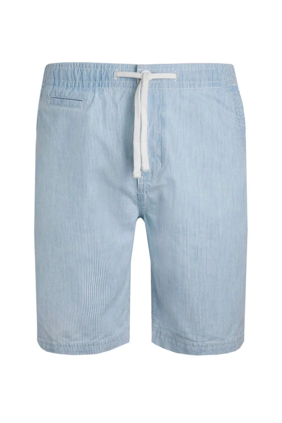 Weird Fish Cream Dewey Stripe Shorts