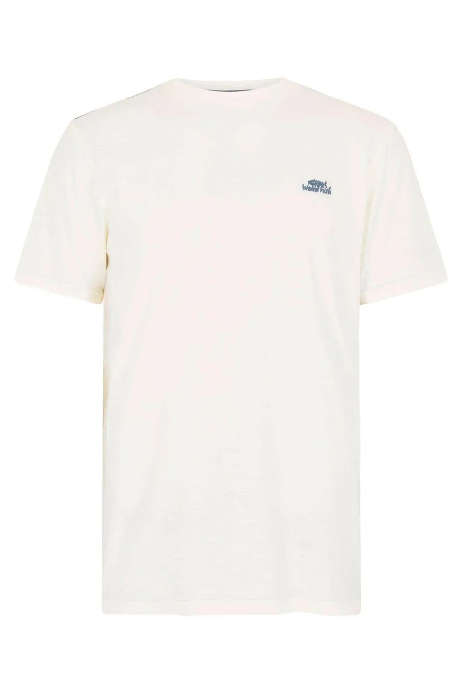 Weird Fish Cream Fished Branded T-Shirt