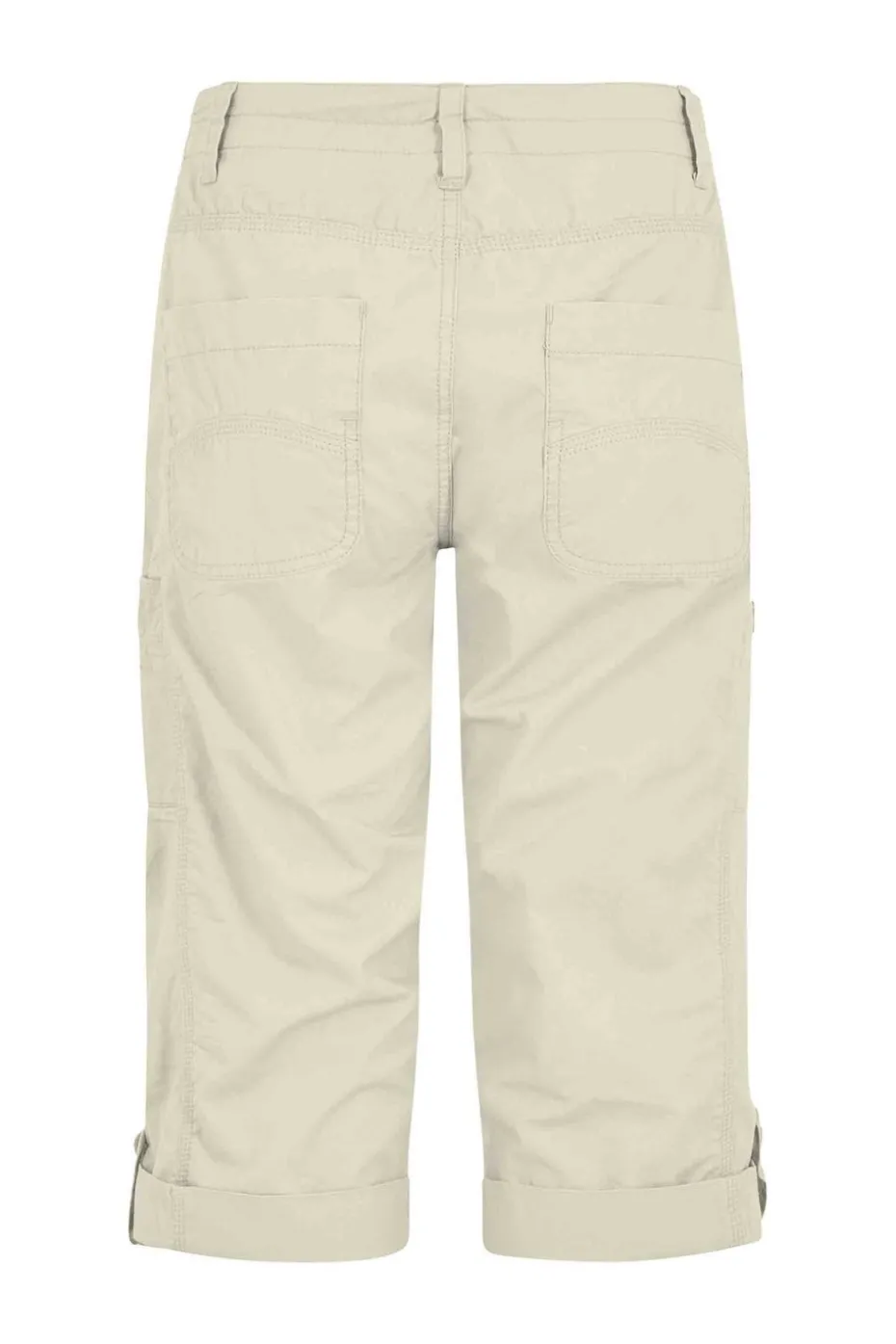 Weird Fish Cream Salena 3/4 Length Trousers
