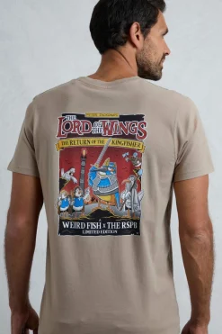 Weird Fish Cream The Lord of The Wings Artist T-Shirt