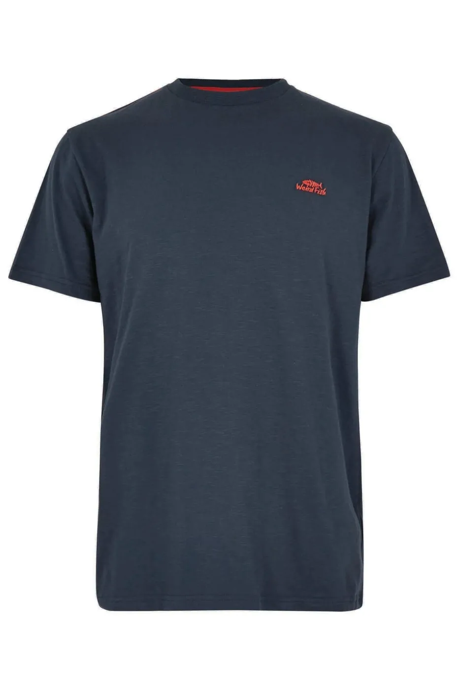 Weird Fish Navy Fished Branded T-Shirt