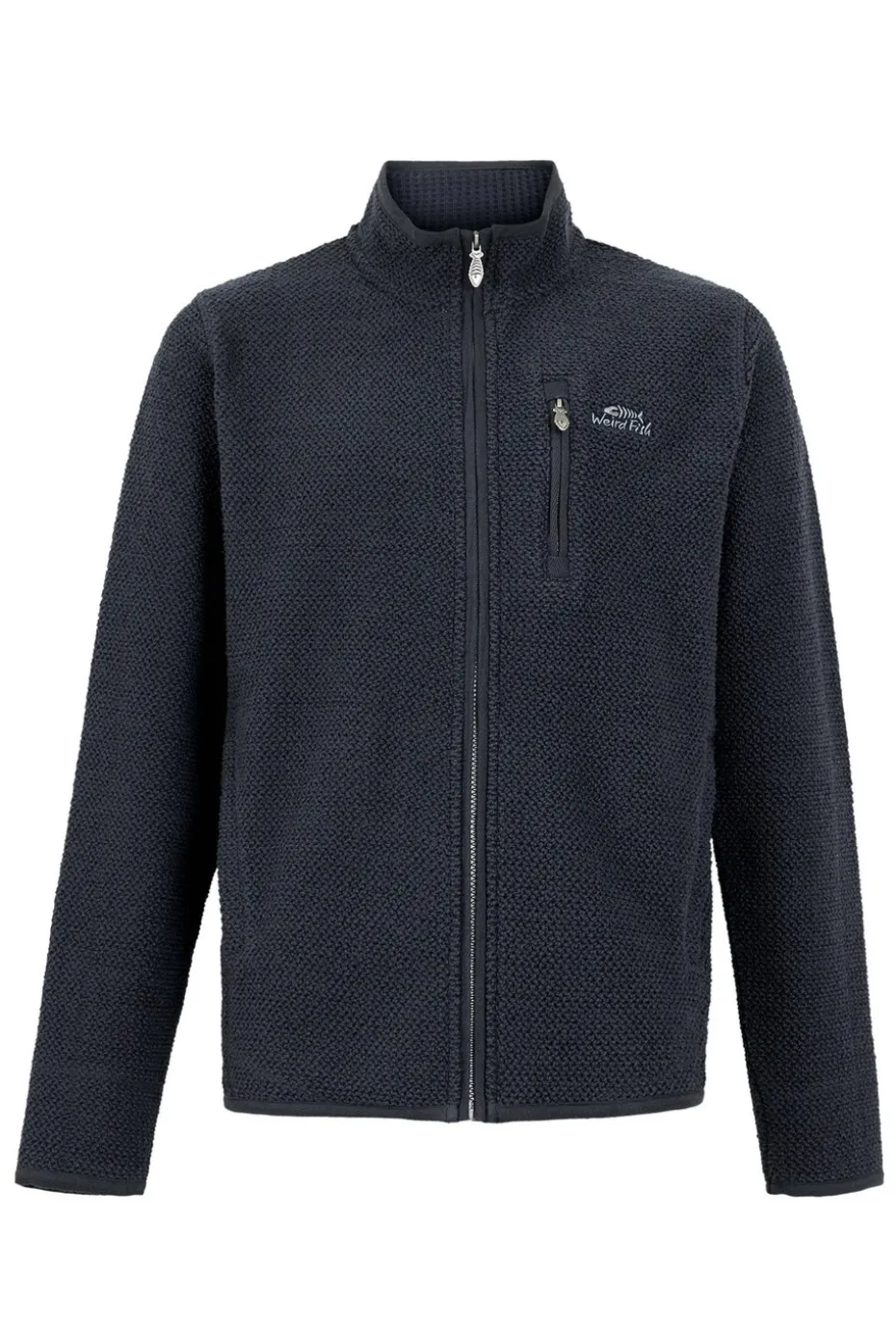 Weird Fish Navy Transom Full Zip Macaroni