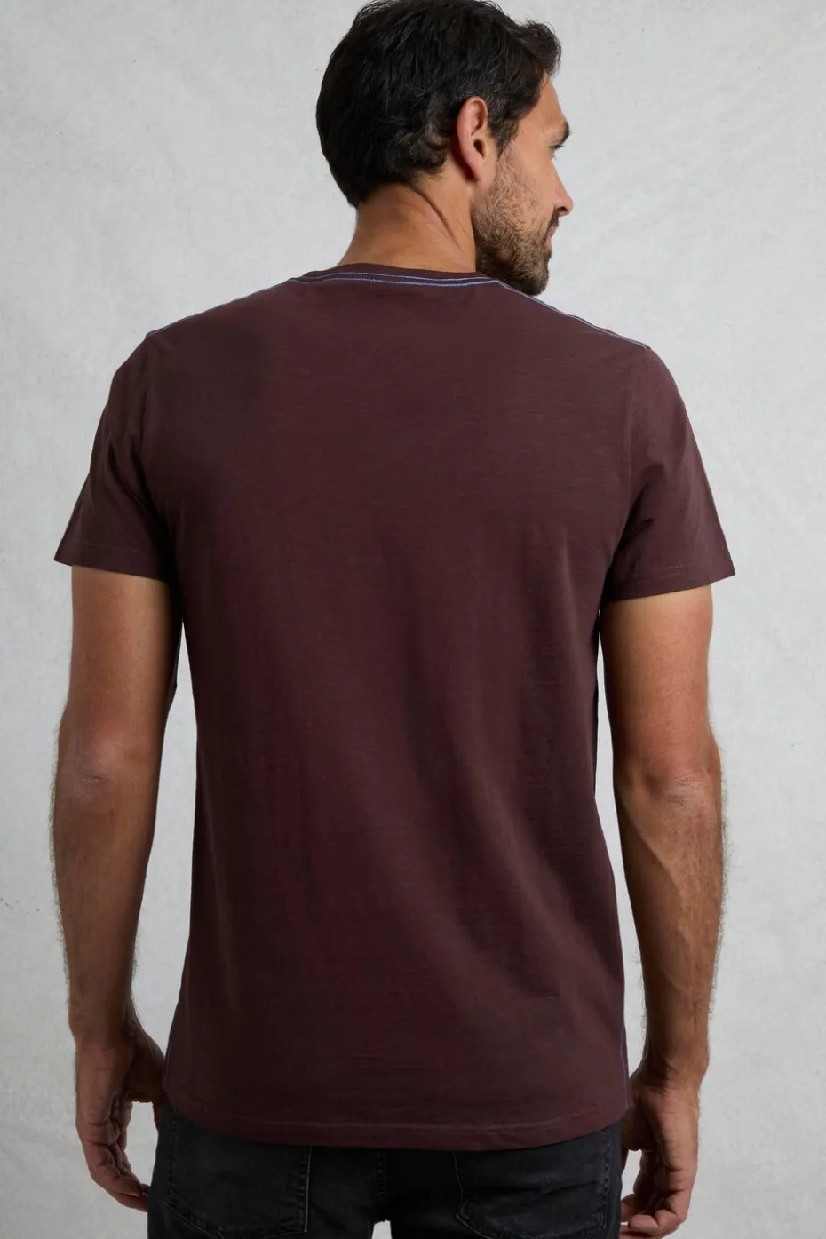 Weird Fish Red Foothills Front Print T-Shirt