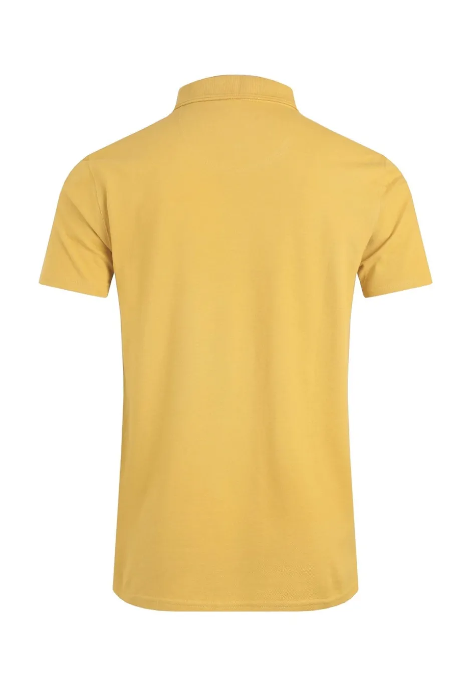 Weird Fish Yellow Miles Pique Polo