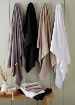 White 100% Egyptian Cotton Towels