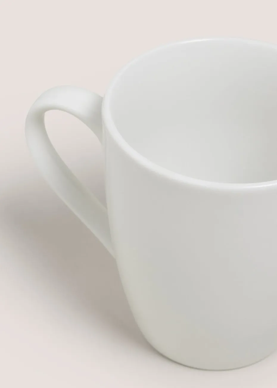 White Coupe Mug