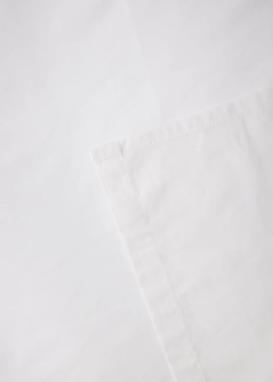 White Flat Bed Sheet