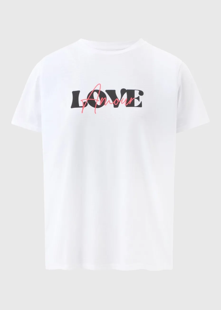 White Love Amour T-Shirt