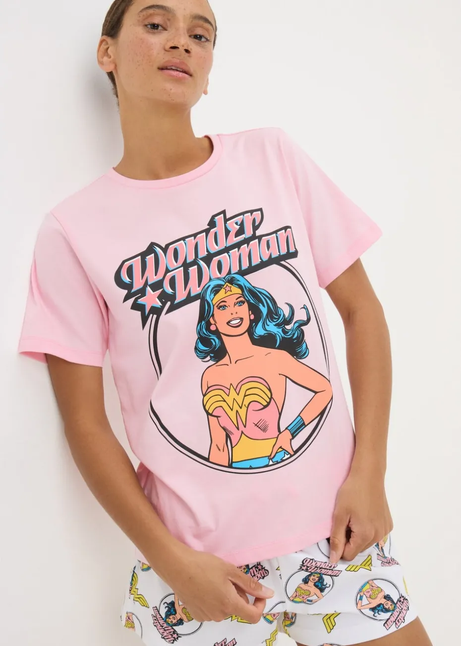 Wonder Woman Pink Pyjama Set