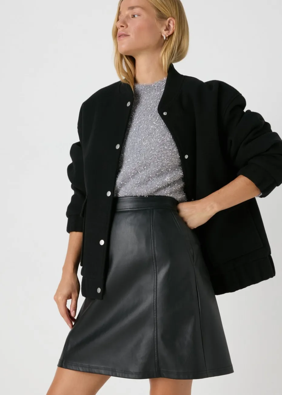 Wondrous Grey Tinsel Jumper