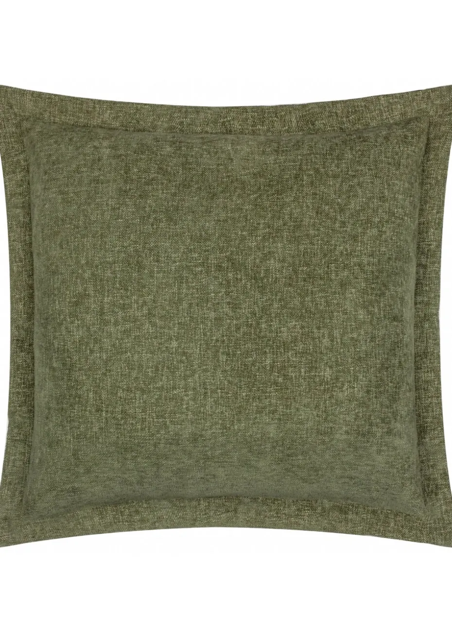 Yard Dune Chenille Green Cushion (50 x 50 x 8 cm)