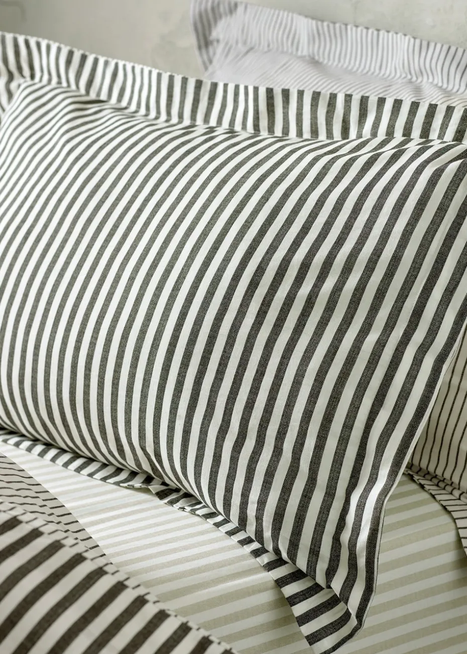 Yard Hebden Melange Stripe Pillowcase