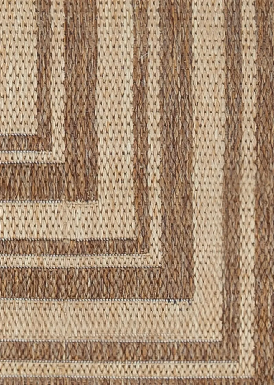 Yard Natural Camber Jute Effect Indoor/Outdoor Rug
