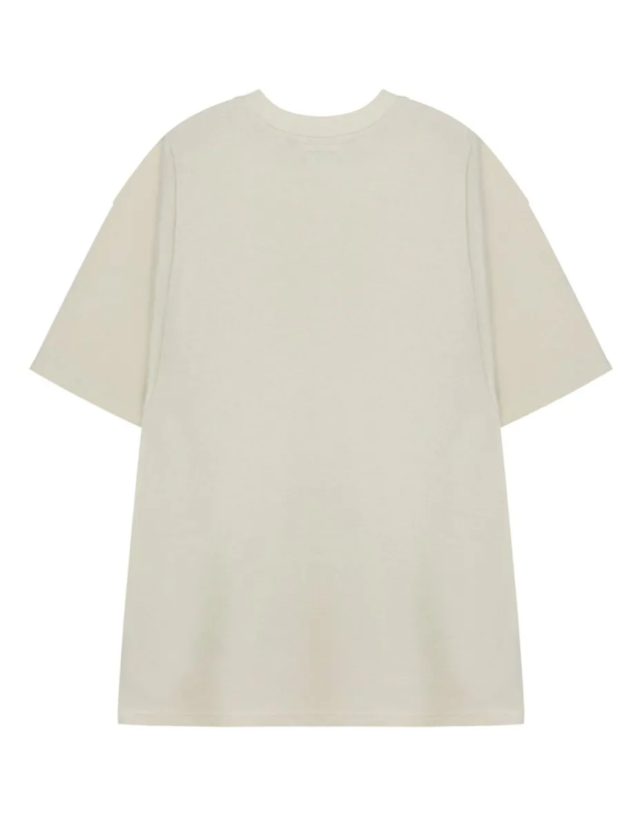 Yellowstone Beige The Bunkhouse Short Sleeved T-Shirt Oatmeal