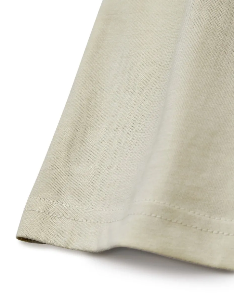 Yellowstone Beige The Bunkhouse Short Sleeved T-Shirt Oatmeal